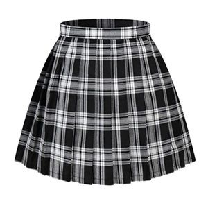 Plaid (black and white) skirt *Never worn*